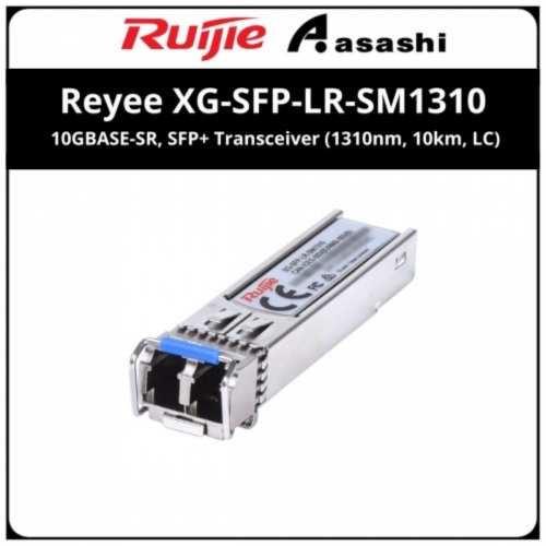 Ruijie XG-SFP-LR-SM1310 10GBASE-SR, SFP+ Transceiver (1310nm, 10km, LC)