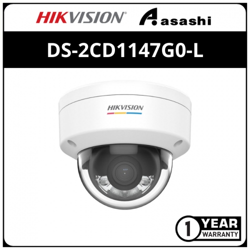 Hikvision DS-2CD1147G0-L 4MP ColorVu Dome Network Camera