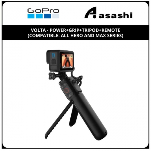 GOPRO VOLTA - Power+Grip+Tripod+Remote (Compatible: All Hero and Max Series)