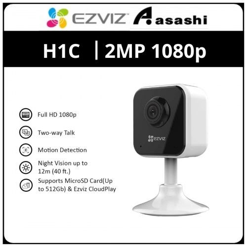 EZVIZ H1C 2MP 1080P HD Smart Home Wi-Fi Camera