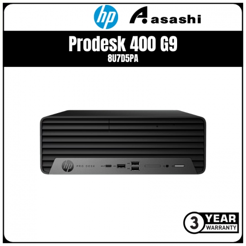 HP Prodesk 400 G9 SFF Commercial PC-8U7D5PA-(Intel Core i5-13500/8GB DDR4/512GB SSD/Intel UHD Graphic/No ODD/Keyboard & Mouse/Win11Pro/3yrs)