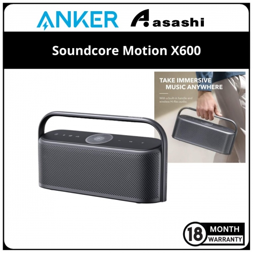 Anker Soundcore Motion X600 Portable Bluetooth Speaker - Black
