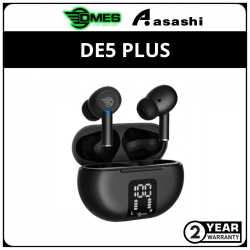 DMES DE5 PLUS - True Wireless Stereo Bluetooth 5.3 Earbuds - 2Y