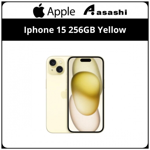 Apple iPhone 15 256GB Yellow (MTP83ZP/A)