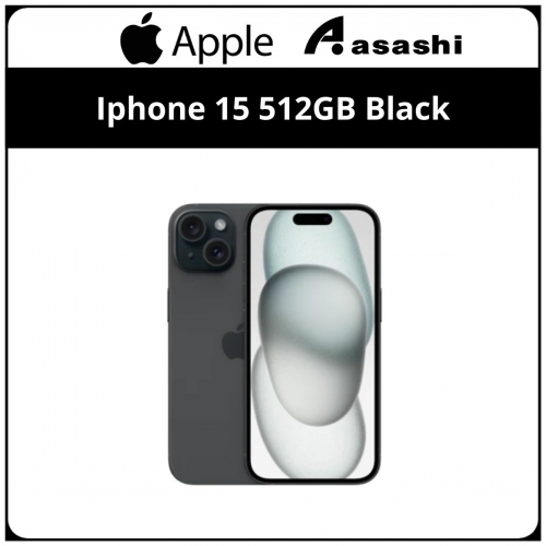 Apple iPhone 15 512GB Black (MTPC3ZP/A)