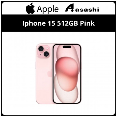 Apple iPhone 15 512GB Pink (MTPD3ZP/A)