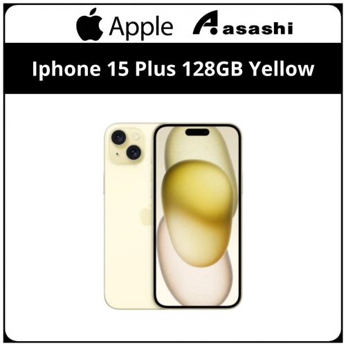 Apple iPhone 15 Plus 128GB Yellow ( MU123ZP/A)