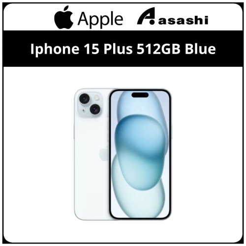 Apple iPhone 15 Plus 512GB Blue (MU1P3ZP/A)