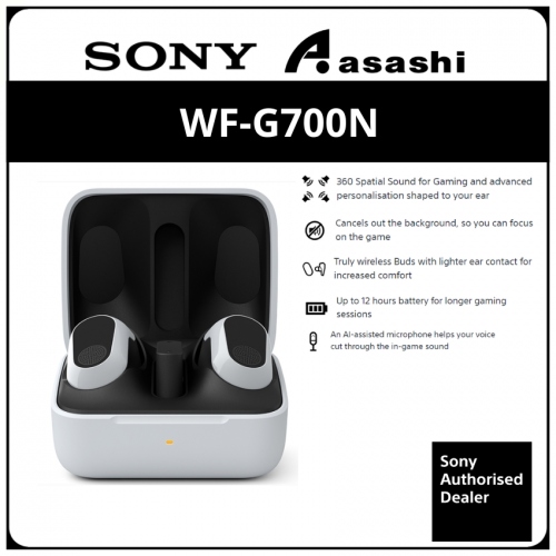 Sony INZONE Buds (White) True Wireless Gaming Earphone (1 yrs Manufacturer Warranty)