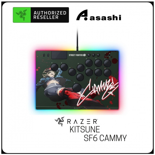 Razer Kitsune SF6 (Cammy Editon) - All-Button Optical Arcade Controller for PS5™ and PC