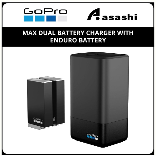 GOPRO MAX Dual Battery Charger with Enduro Battery