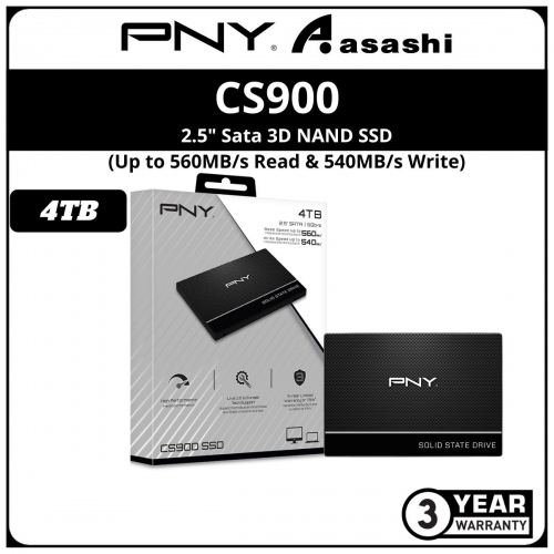 PNY CS900 4TB 2.5