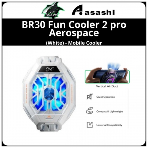 Black Shark BR30 (White) Fun Cooler 2 pro Aerospace