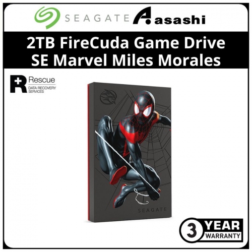 Seagate 2TB FireCuda Game Drive SE Marvel Miles Morales (STKL2000419)