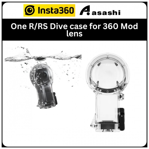 Insta360 One R/RS Dive case for 360 Mod lens (CINORAW/A)