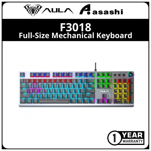 AULA F3018 Full-Size Mechanical Keyboard