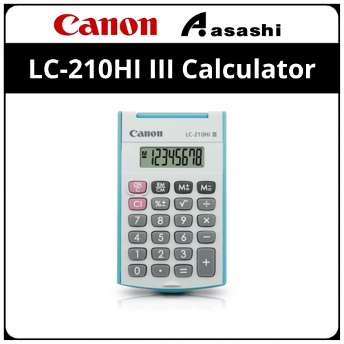 Canon LC-210HI III Calculator - Blue