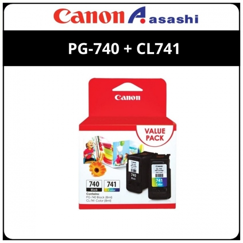 Canon Fine 11 Value Ink Pack (PG-740 + CL741)