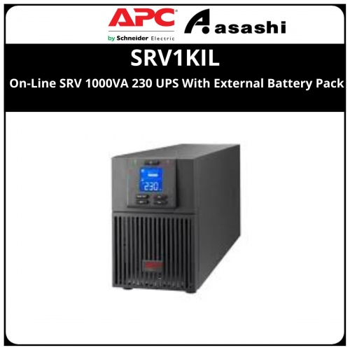 APC Easy UPS SRV1KIL On-Line SRV 1000VA 230 UPS With External Battery Pack