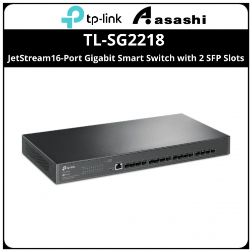 TP-Link TL-SX3016F JetStream™ 16-Port 10GE SFP+ L2+ Managed Switch