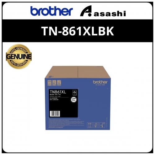 Brother TN-861XLBK Black Toner Cartridge 12000 Pages