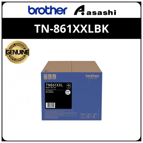 Brother TN-861XXLBK Black Toner Cartridge 15000 Pages
