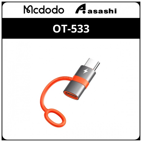 Mcdodo OT-533 Lightning To USB-C PD 60W Fast Charging Connector - Black