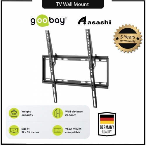 GooBay 49731 TV Wall mount 32'' - 55'' Basic TILT (M)