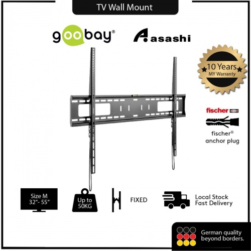 Goobay 49892 Pro Fixed TV Wall Mount 43'' to 100'' (XL)