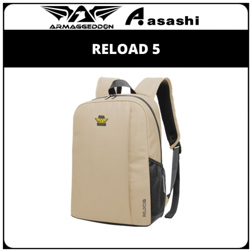 Armaggeddon Reload 5 Lifestyle Laptop Backpack (15.6 inch) - Beige
