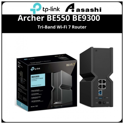 Tp-Link Archer BE550 BE9300 Tri-Band Wi-Fi 7 Router