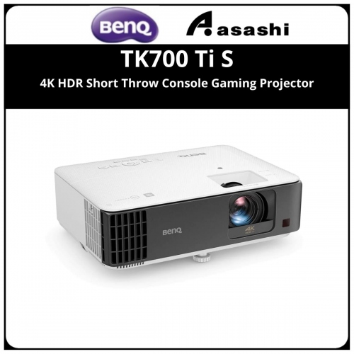 Benq TK700STi 4K HDR Short Throw Console Gaming Projector