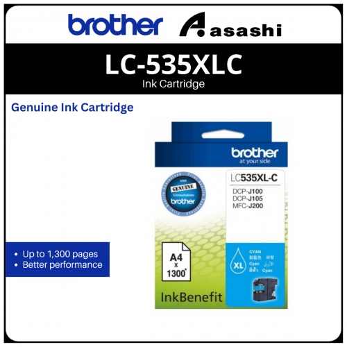 Brother LC-535XLC Ink Cartridge