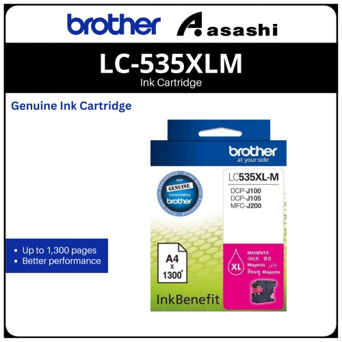 Brother LC-535XLM Ink Cartridge
