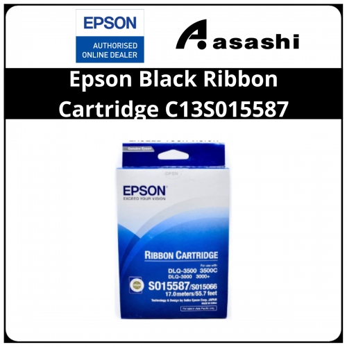 Epson Black Ribbon Cartridge C13S015587