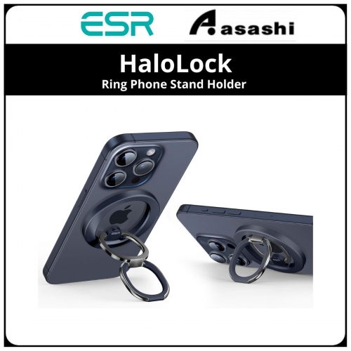 ESR HaloLock (Blue Titanium) Ring Stand Holder Phone Holder