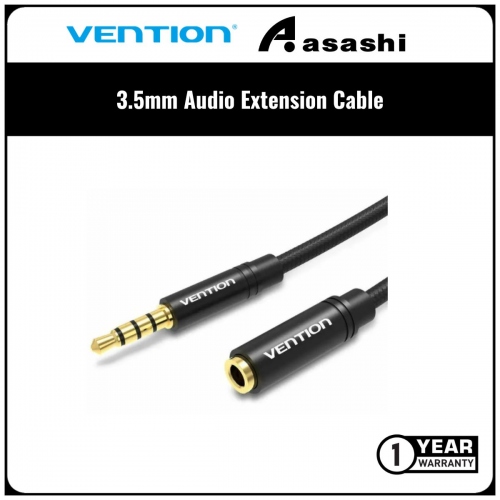 VENTION Cotton Braided (2M) 3.5mm Audio Extension Cable