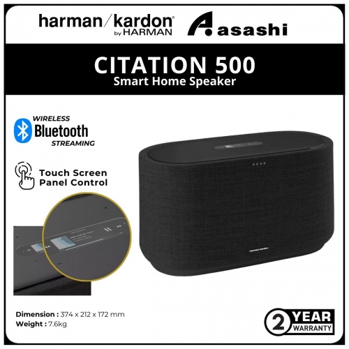 Harman Kardon Citation 500 Smart Home Speaker - Black