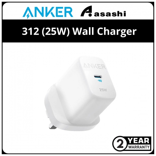 Anker 312 (25W) Wall Charger - White (A2642K21)