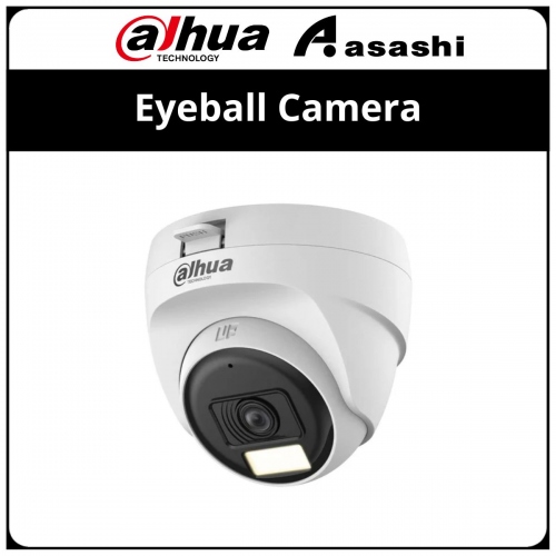 Dahua HAC-T1A21-A-IL 2MP Smart Dual Light Hdcvi Fixed-focal Eyeball Camera