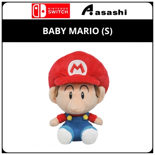 Nintendo AC52 BABY MARIO (S) Plush Toy Official Licensed by Nintendo | Super Mario ALL STAR COLLECTION