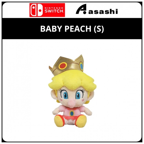 Nintendo AC54 BABY PEACH (S) Plush Toy Official Licensed by Nintendo | Super Mario ALL STAR COLLECTION