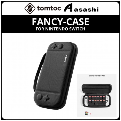 Tomtoc G05M1D1 (Black) FANCY-CASE Slim Case for Nintendo Switch