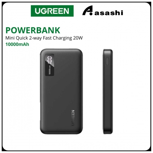 UGREEN 25742 10000MAH MINI QUICK TWO-WAY FAST CHARGING 20W POWER BANK