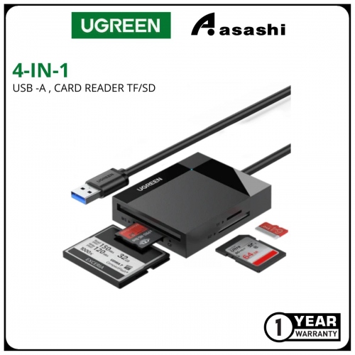 UGREEN 30333 USB-A 3.0 4IN1 CARD READER TF/SD