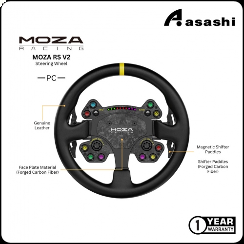 MOZA RACING RS V2 Steering Wheel - RS025