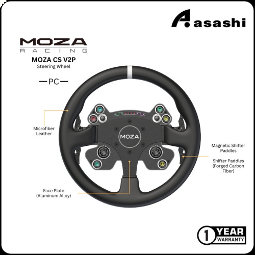 MOZA RACING CS V2P Steering Wheel - RS057