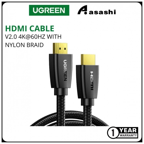 UGREEN HDMI CABLE (15M) V2.0 4K@60HZ WITH NYLON BRAID