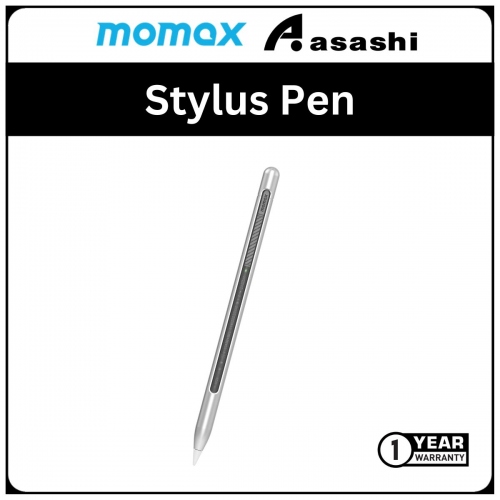 Momax Mag.Link Pro Magnetic Charging Active Stylus Pen - Silver (1Y)