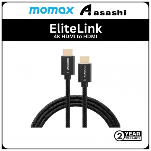 Momax ELITE LINK 4K HDMI to HDMI Cable - 2M (2Y)